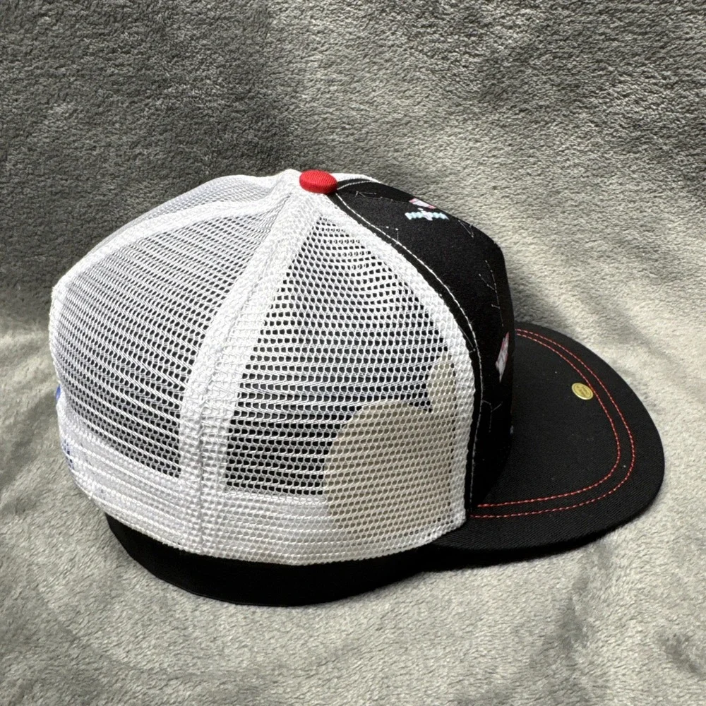 Dekk'd Space NASA Like Child Trucker Hat Black Rockets Adjustable Snap‎ Back